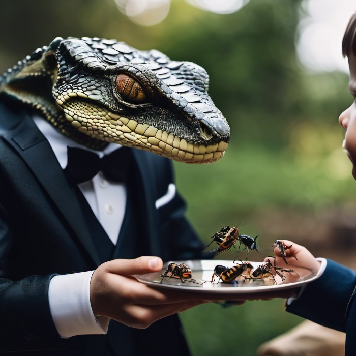 Reptiloids are promoting the replacement of traditional food with insect-based food in Europe